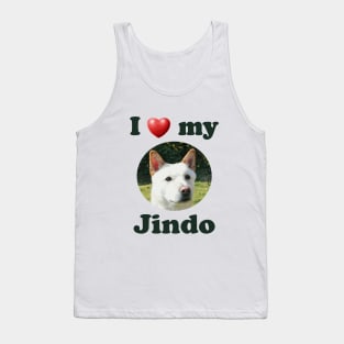 I Love My Jindo Tank Top